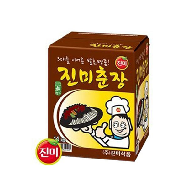 送料無料】眞味 ジンミ チュンジャン 300g×12個セット 韓国食品 韓国料理/韓国食材/調味料/韓国ソース/中華料理/ジャージャー麺ソース  コチュジャン チュンジャン｜ジャージャーソース じゃじゃ麺 チャジャン 黒味噌 蒼 韓国調味料 マラソン ポイントアップ祭