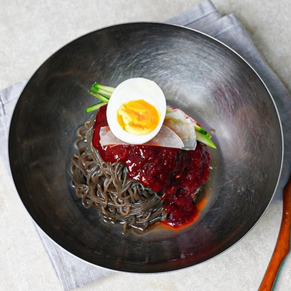 【ボリチョン】ボリ冷麺 (黒) 160g 「麺のみ」