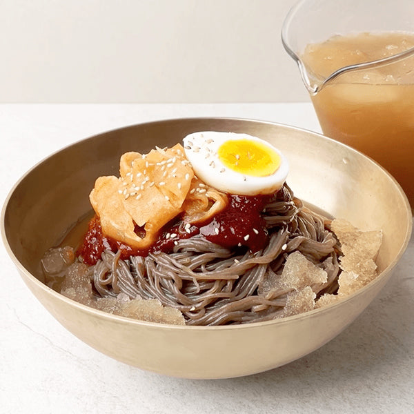 【ボリチョン】ボリ冷麺 (黒) 160g 「麺のみ」