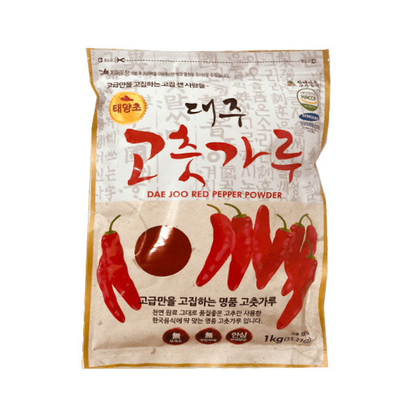 【デジュ】唐辛子粉1kg(キムチ用)