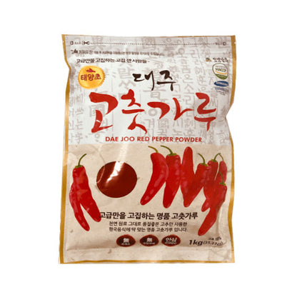 【デジュ】唐辛子粉1kg(キムチ用)